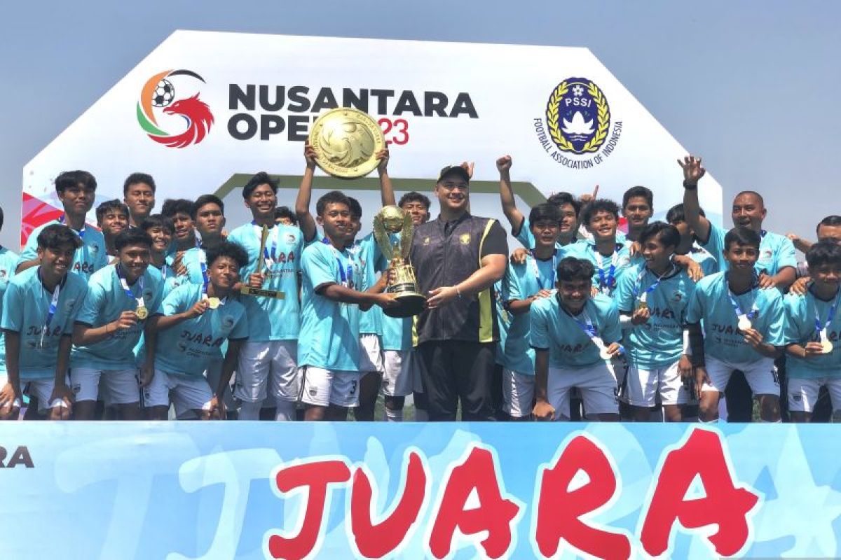 Menpora ucapkan terima kasih pada turnamen sepak bola Nusantara Open