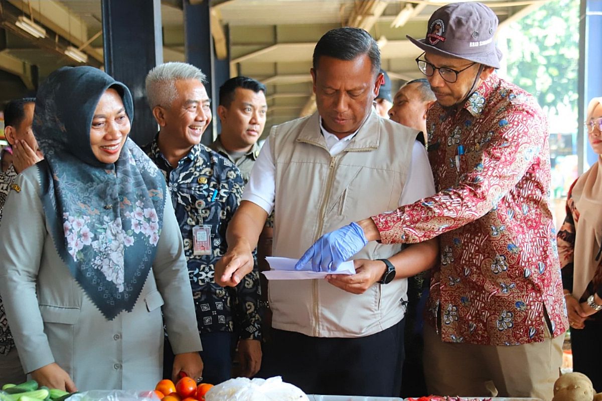 Jaksel pastikan pangan di pasar tradisional bebas kandungan berbahaya