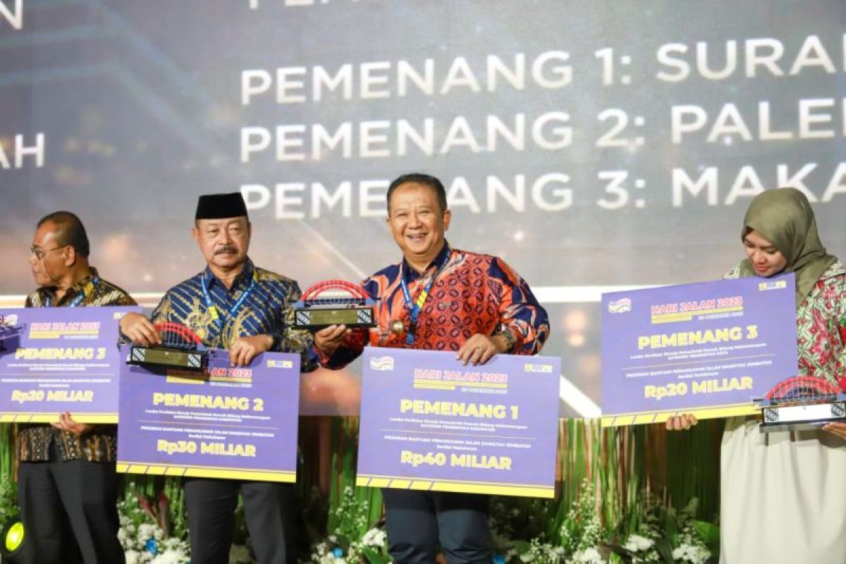 Pemkab Jember juara 1 nasional bidang Bina Marga dari Kementerian PUPR