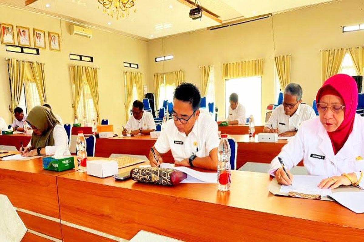 Evaluasi kinerja, 13 pejabat Pemkab Barito Utara ikuti job fit