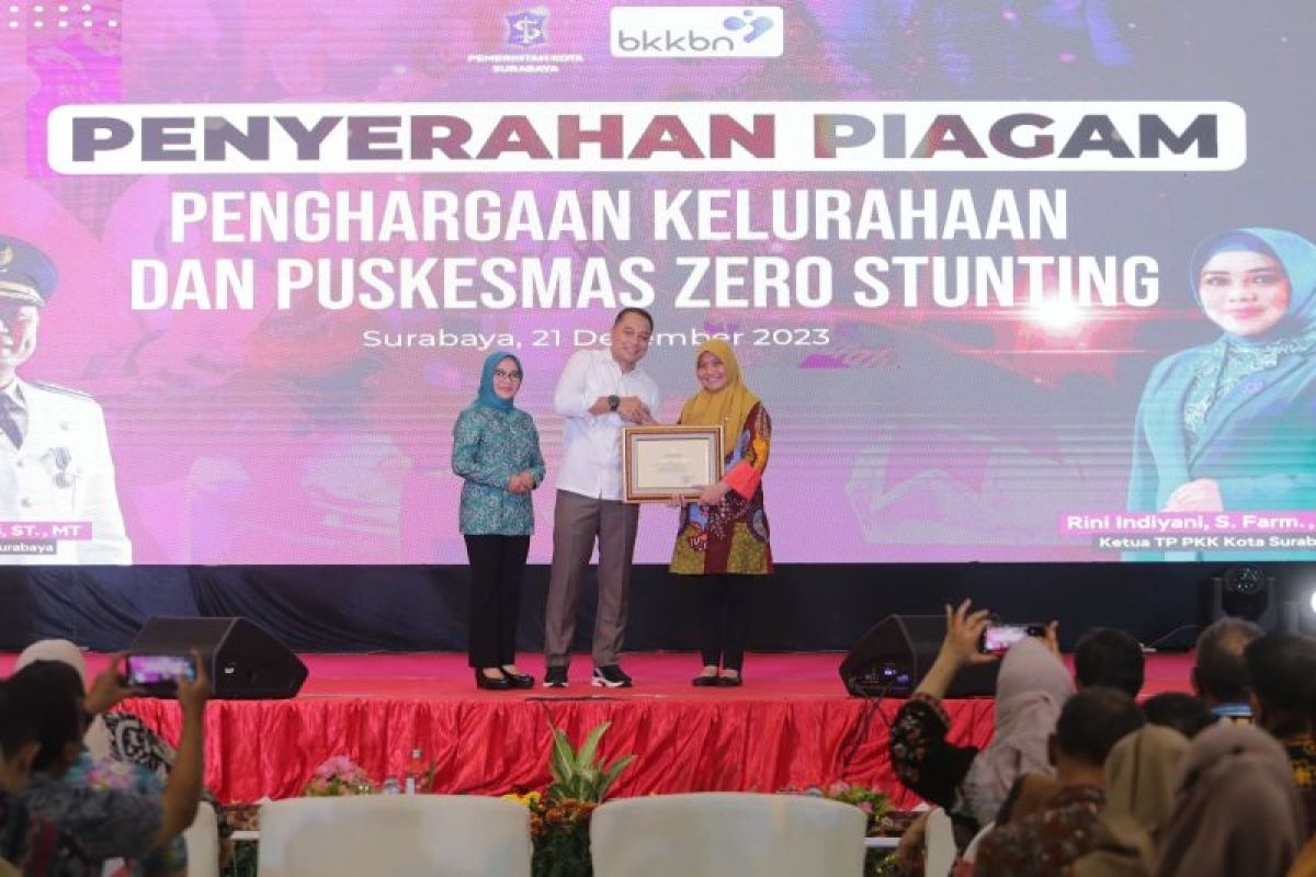 Pemkot upayakan Januari 2024 Kota Surabaya bebas stunting