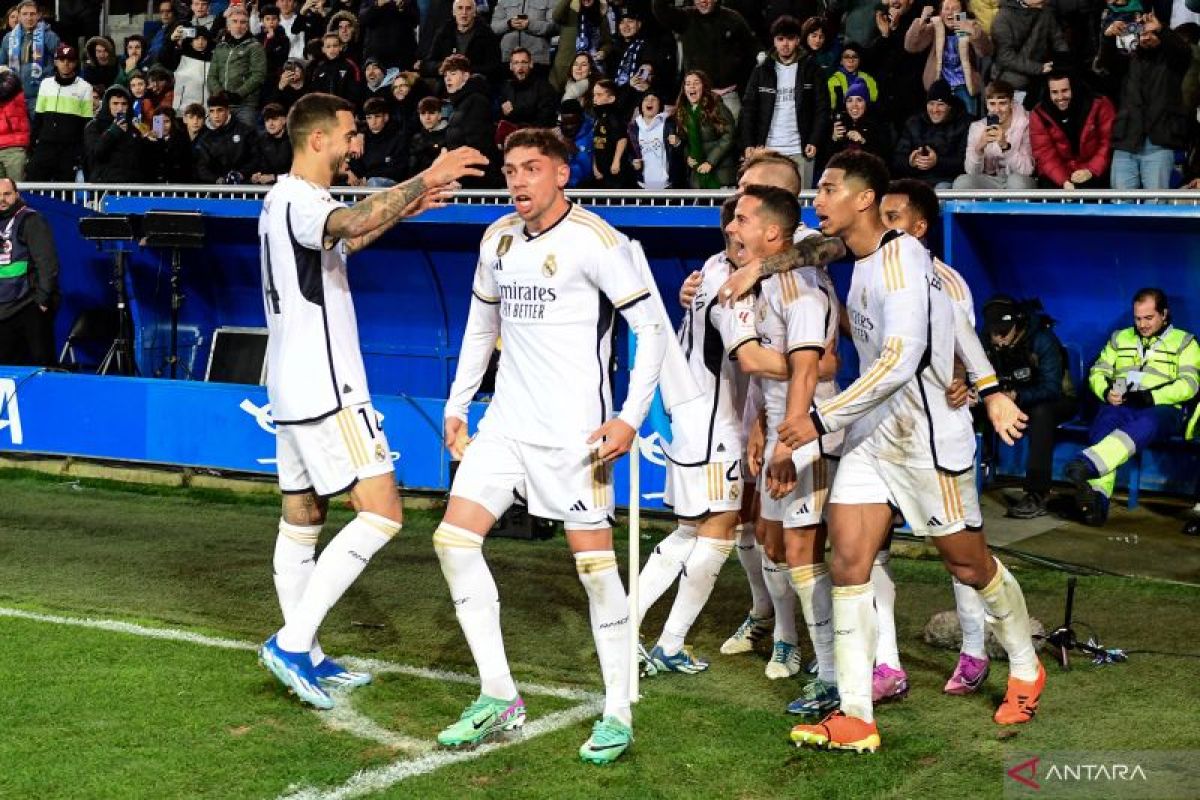 Liga Spanyol - Real Madrid rebut puncak klasemen berkat kemenangan 1-0 atas Alaves