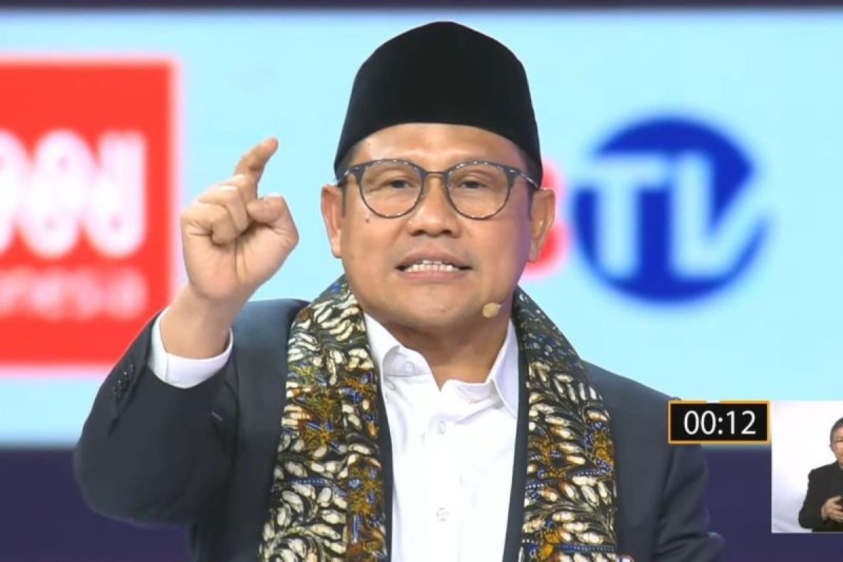 Debat Cawapres, Cak Imin: Janji AMIN beri Rp15 T untuk program KAMU