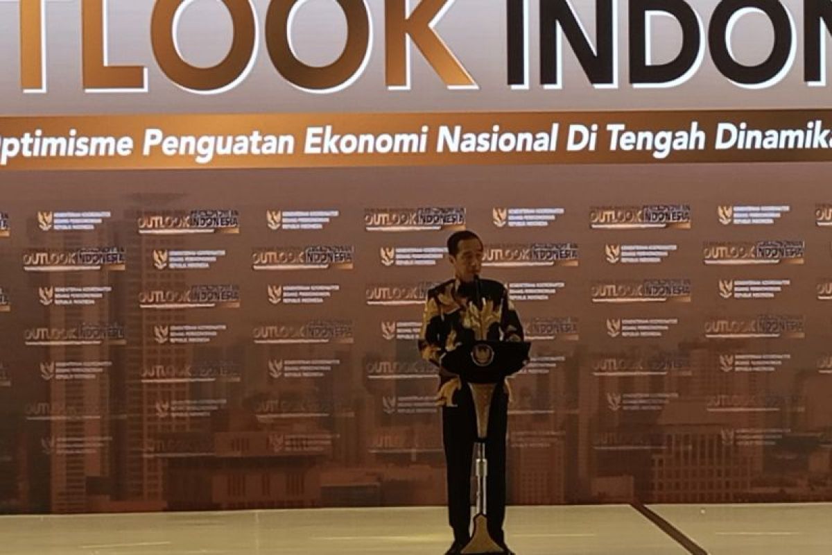 Jokowi sebut Indonesia punya modal ekonomi untuk optimistis hadapi 2024