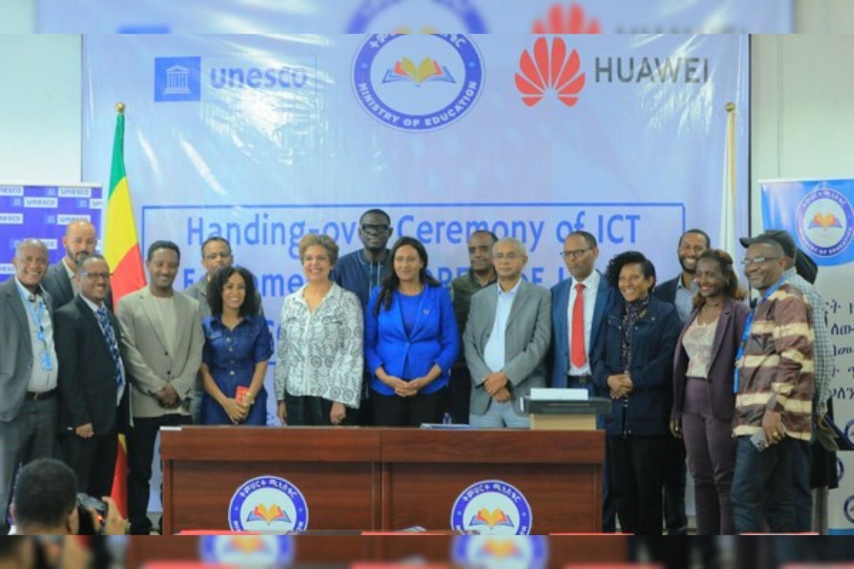 Huawei dan UNESCO Donasikan Peralatan TIK kepada Kementerian Pendidikan Ethiopia