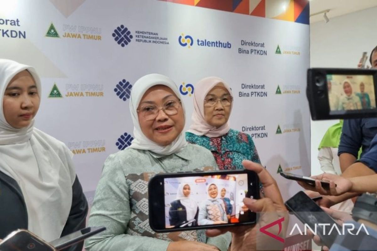 Ida Fauziyah: Pengangguran terbuka di Indonesia turun jadi 5,32 persen