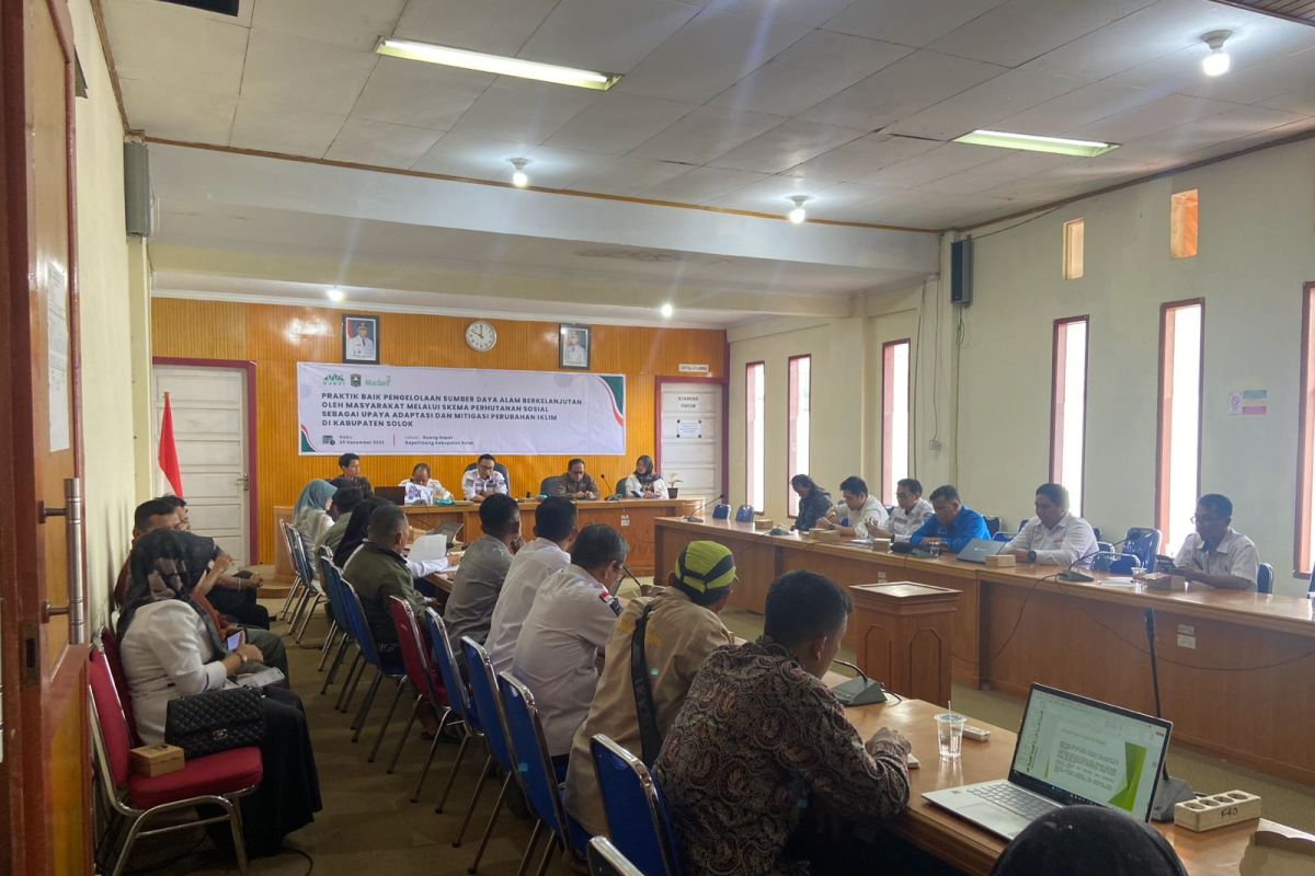 Kabupaten Solok masukan upaya mitigasi perubahan iklim ke RPJPD