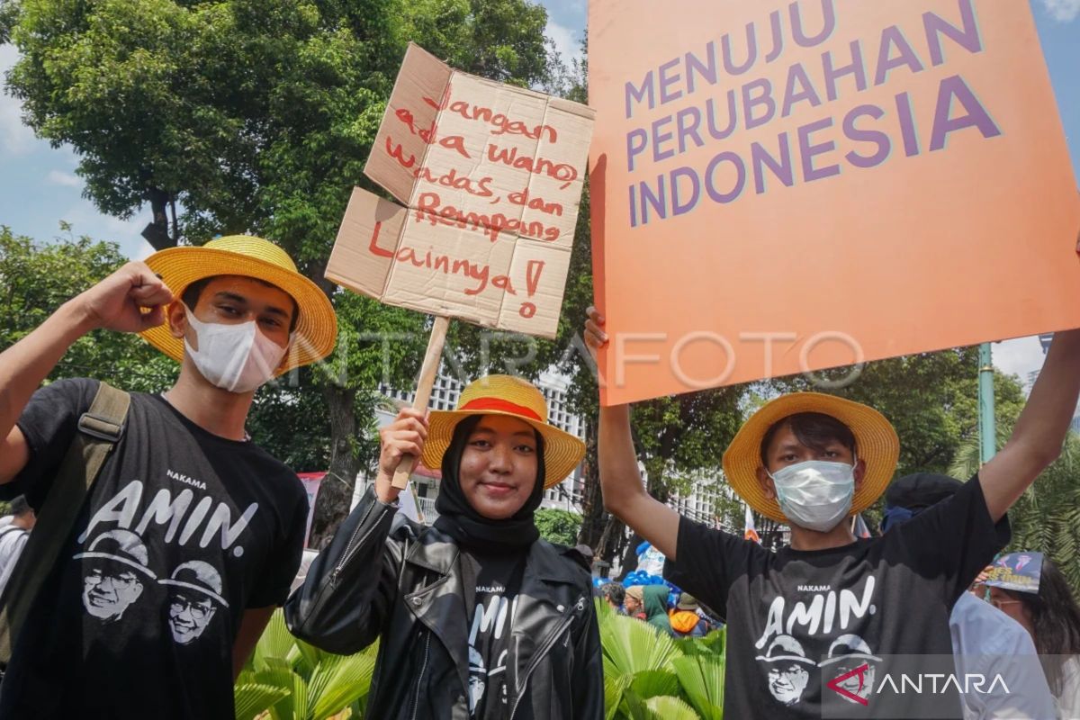 Kegiatan capres-cawapres di hari ke-24 masa kampanye