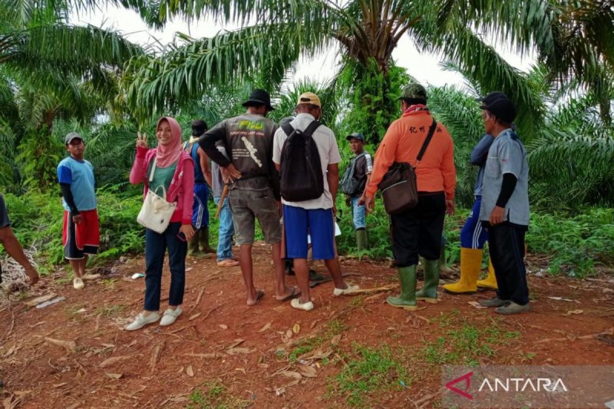 Polisi-KPH Mukomuko-Bengkulu cek lokasi perusakan hutan