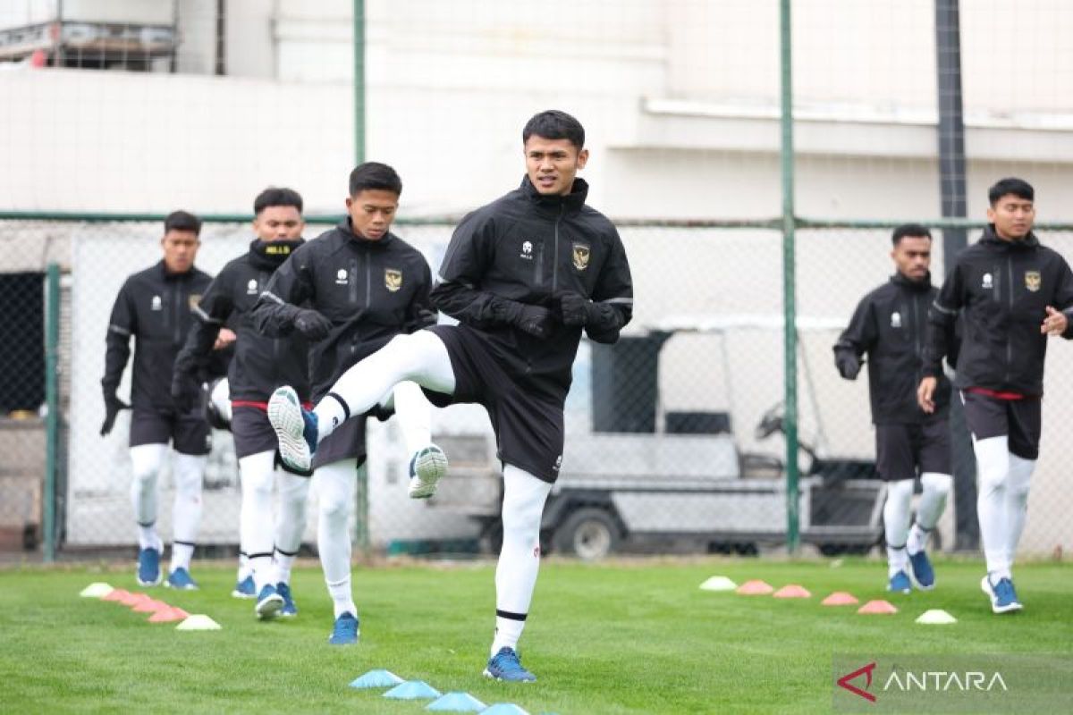 Tiba di Turki, Timnas Indonesia jalani latihan pemulihan fisik