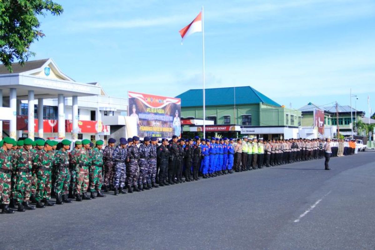 Polda Malut terjunkan 811 personel amankan perayaan Natal tahun baru