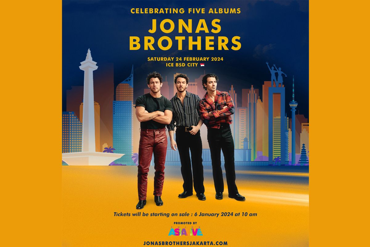 Jonas Brothers sapa penggemar Indonesia Februari 2024