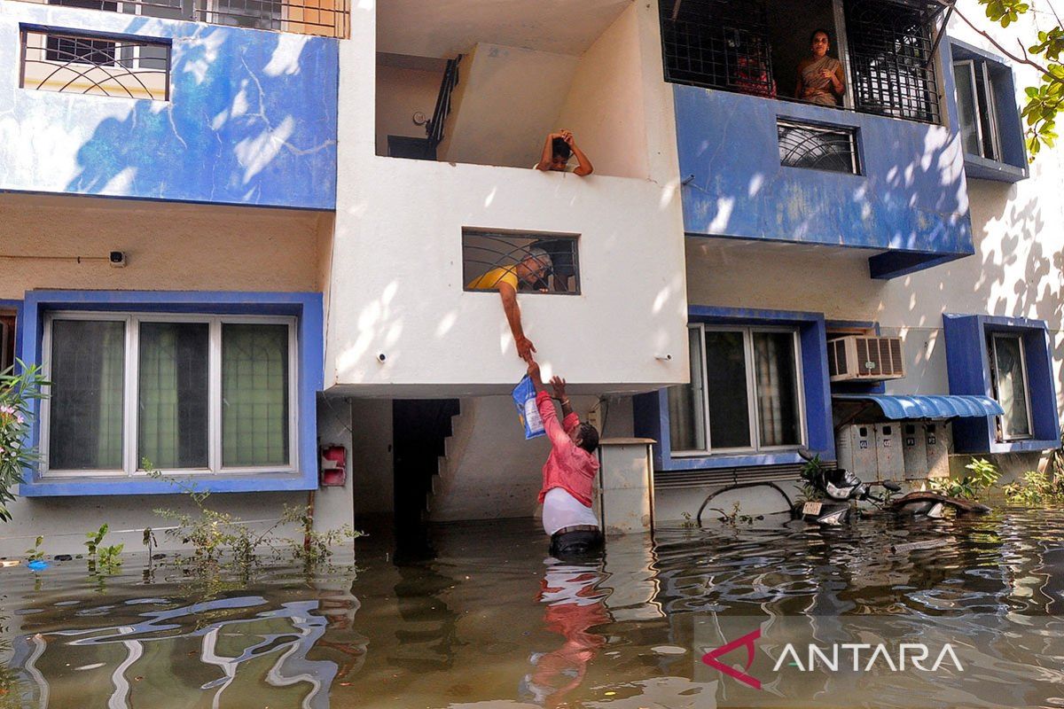 31 orang tewas dalam bencana banjir di Tamil Nadu India