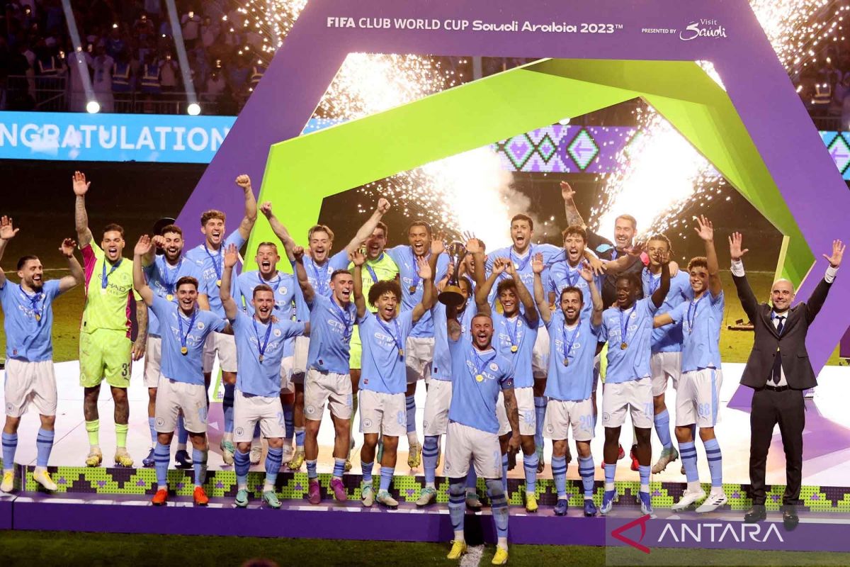City segel gelar Piala Dunia antarklub setelah hajar Fluminense 4-0