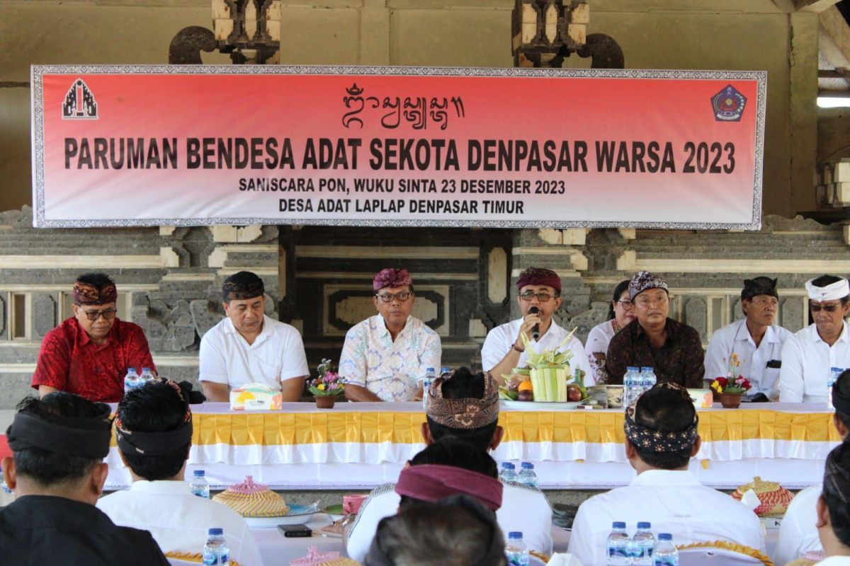 Pemkot Denpasar dan desa adat antisipasi ancaman tahun baru