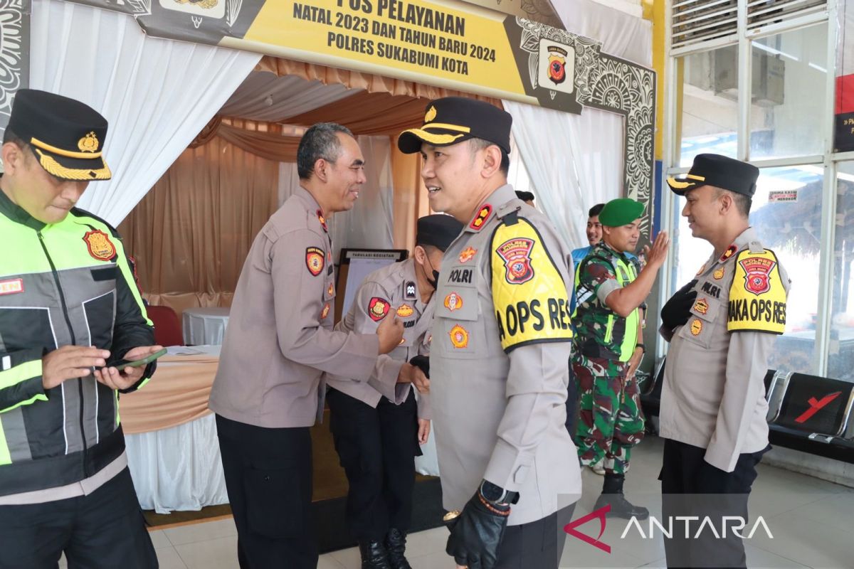 Kapolres Sukabumi Kota pastikan kesiapan seluruh personel untuk amankan Natal