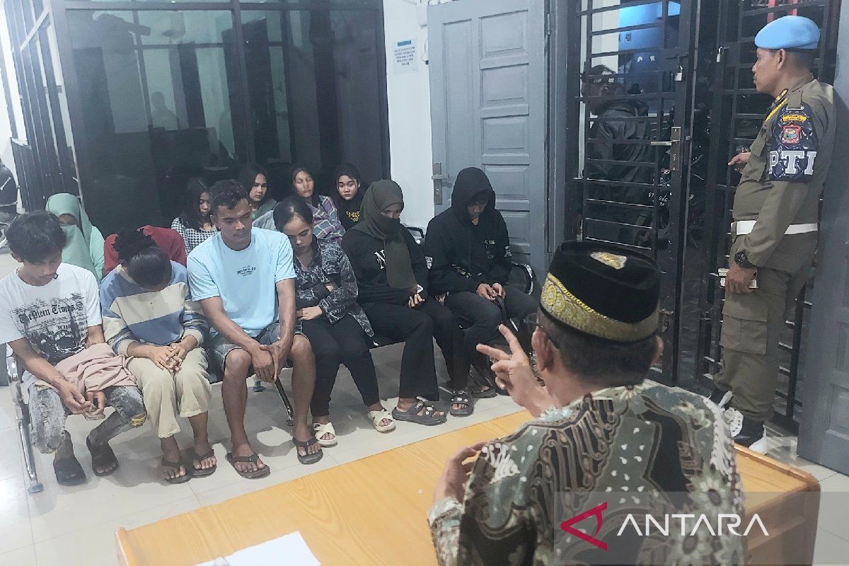 Tim Ops Pekat Tanjung Balai razia penginapan, 12 orang terjaring