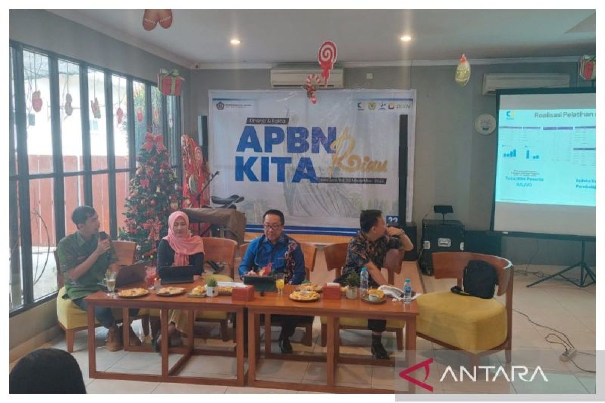 Reaslisasi belanja APBN di Riau capai Rp758,57 miliar hingga pertengahan Desember 2023