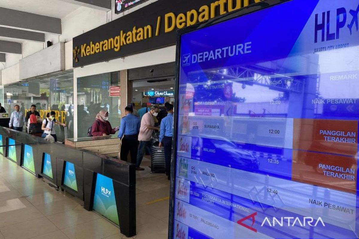 Bandara Halim menambah jadwal penerbangan selama libur Natal 2023