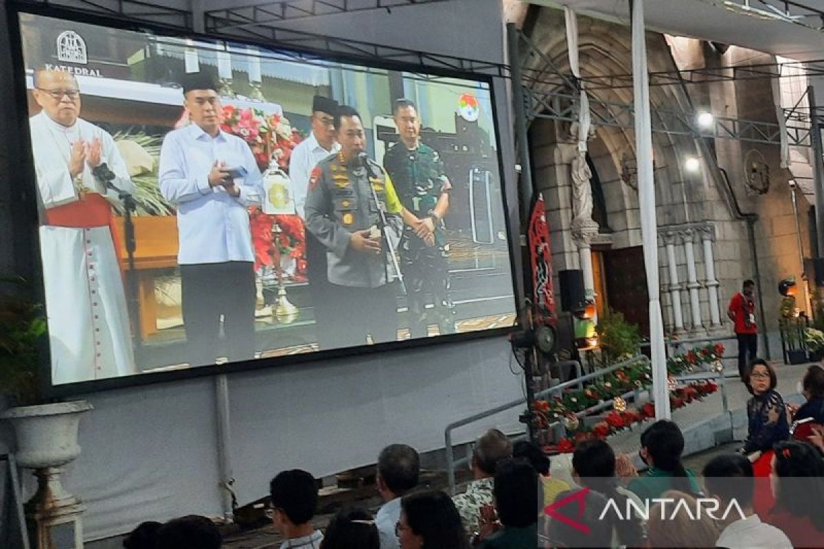 Kapolri pastikan perayaan Natal 2023 berlangsung aman