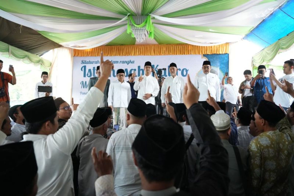 Ponpes Lirboyo Cabang ke-20 Semarang deklarasi dukung AMIN