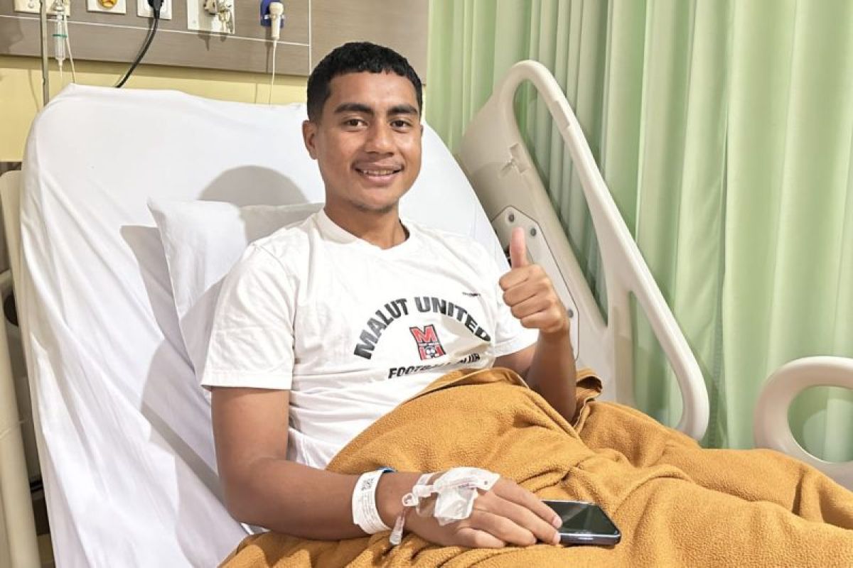 Gelandang Malut United Ichlasul jalani masa pemulihan setelah operasi