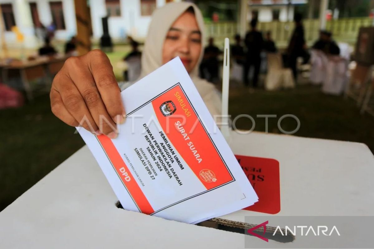 KIP Aceh Barat gelar simulasi Pemilu 2024