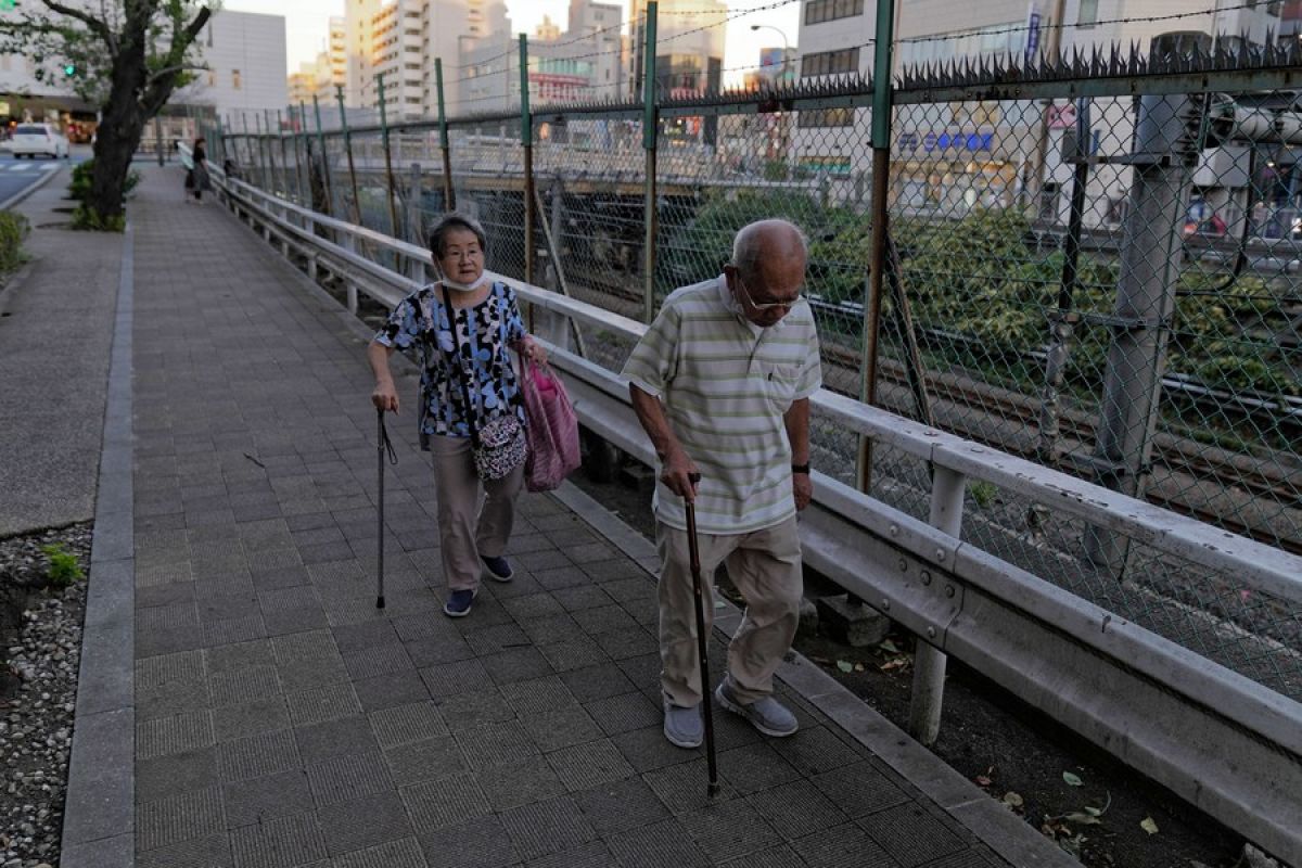 Jepang perkirakan populasi lansia di 25 prefektur  capai 40 persen