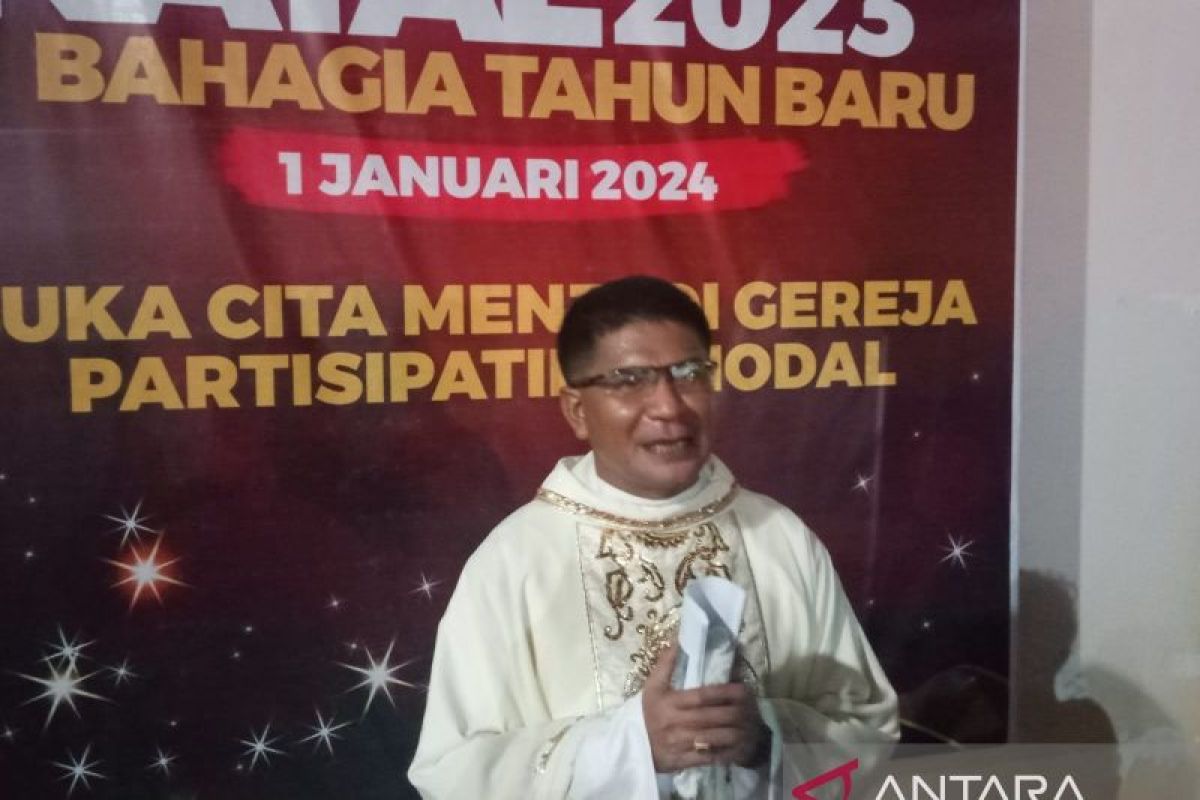Pastor Regina Pacis Tanjung Pandan ajak umat Katolik terlibat di Pemilu 2024