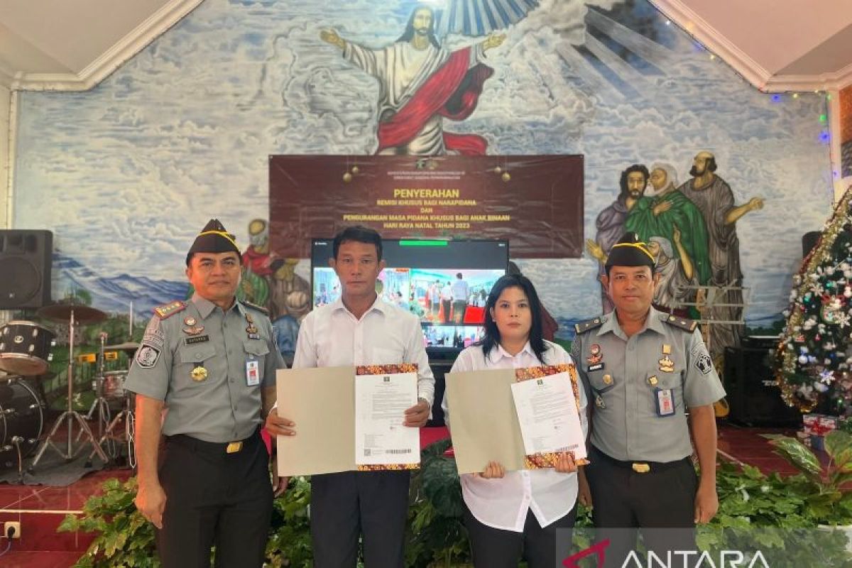 97 warga binaan lapas Tarakan Kaltara mendapatkan remisi Natal