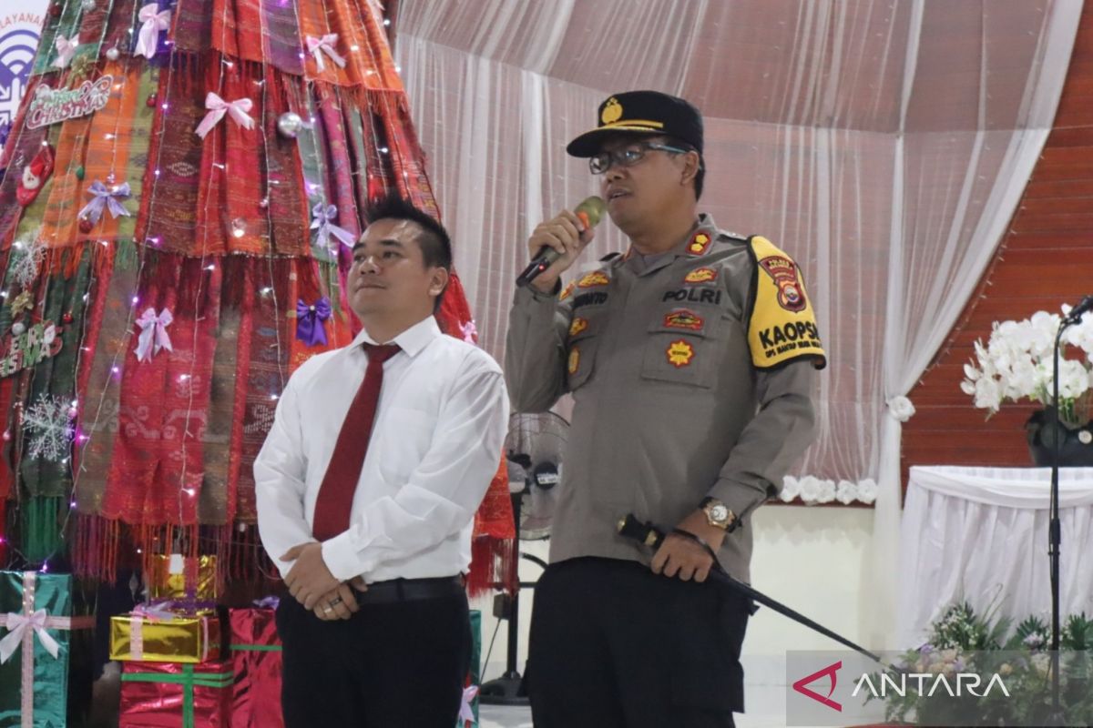 Kapolres Mukomuko ajak masyarakat jaga kamtibmas saat Natal-Tahun Baru