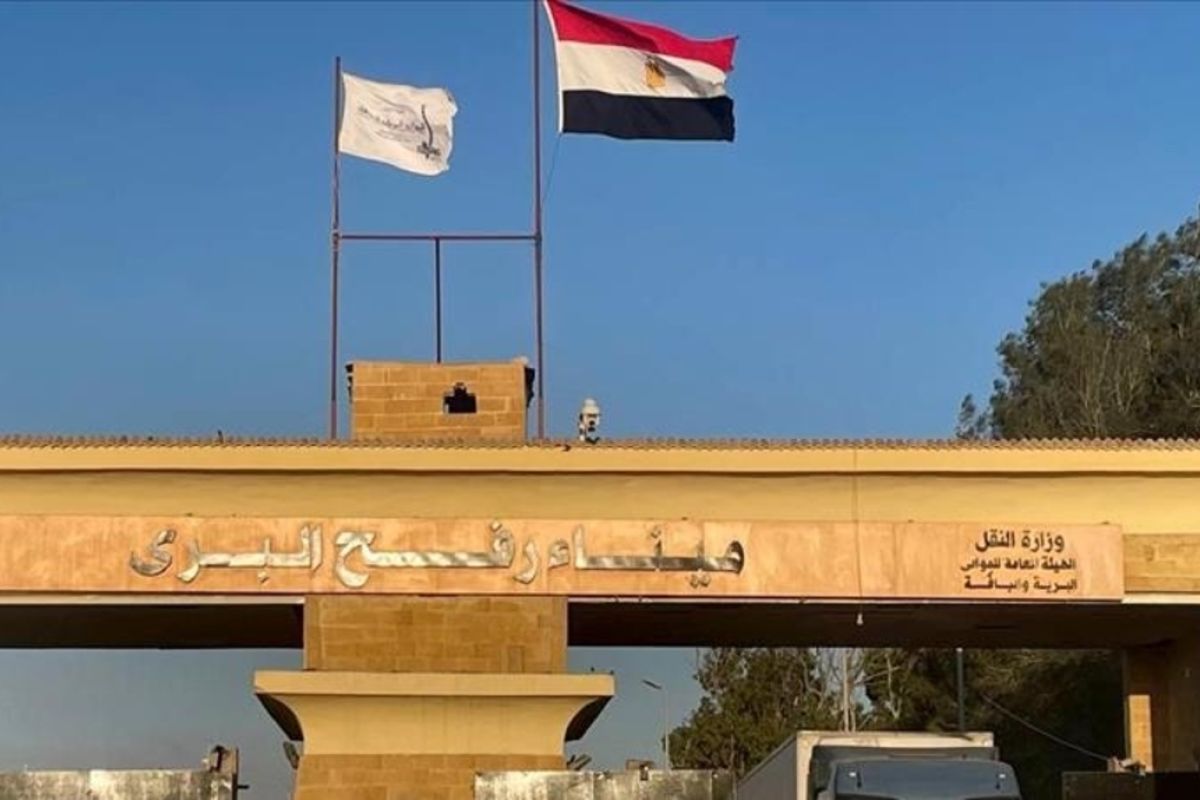 Mesir bangun tembok dekat Kota Rafah di Jalur Gaza