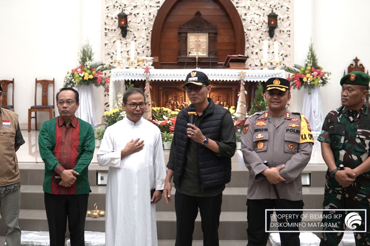 Pemkot: Kegiatan Misa Natal 2023 di Mataram berjalan aman
