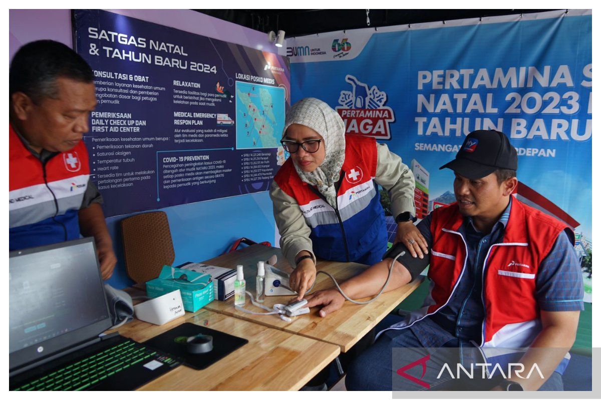 Pertamina Sumbagut siagakan posko medis gratis di jalur mudik akhir tahun