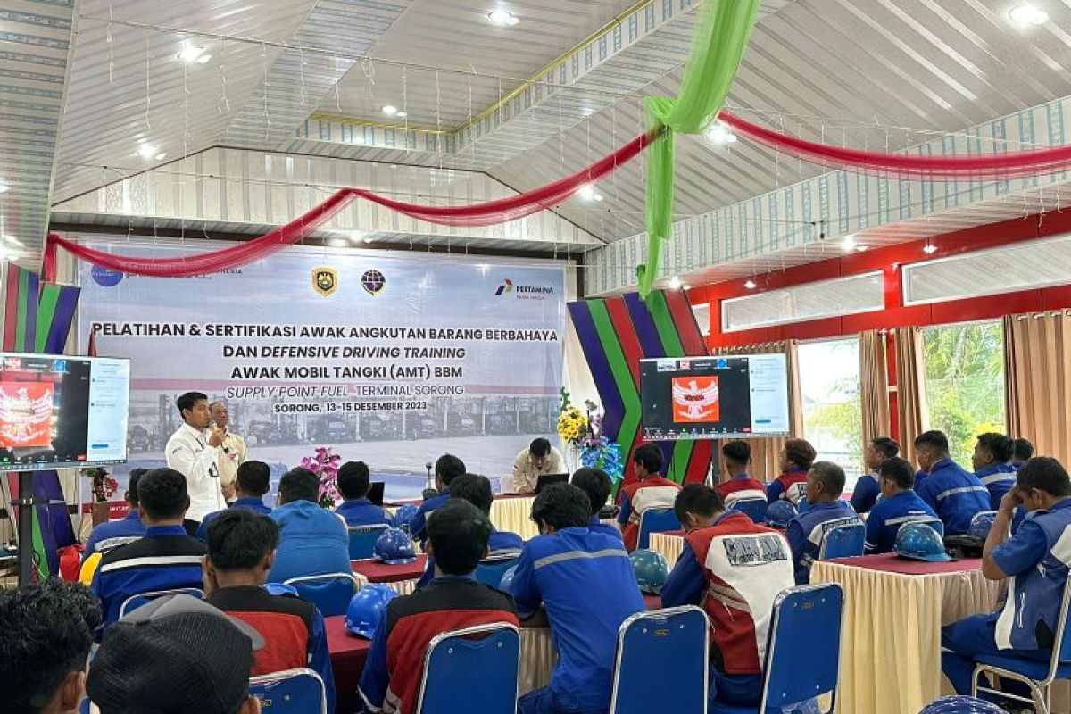 PT Pertamina Papua gelar pelatihan awak angkutan barang berbahaya