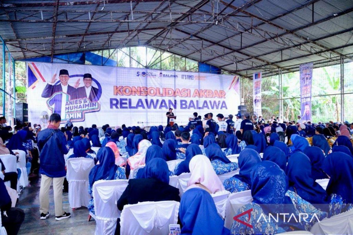 Konsolidasi Akbar Balawa bahas pemenangan Pasangan AMIN di Bogor