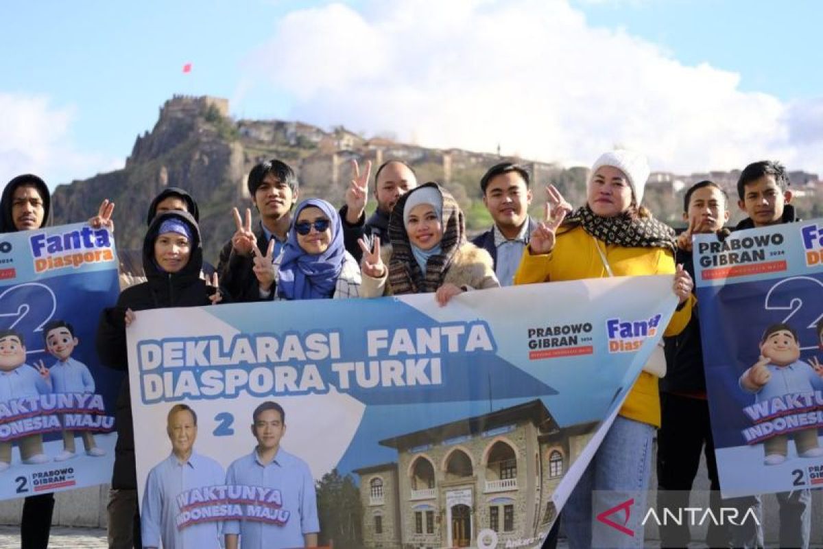 Diaspora di Turki deklarasi dukung Prabowo-Gibran 