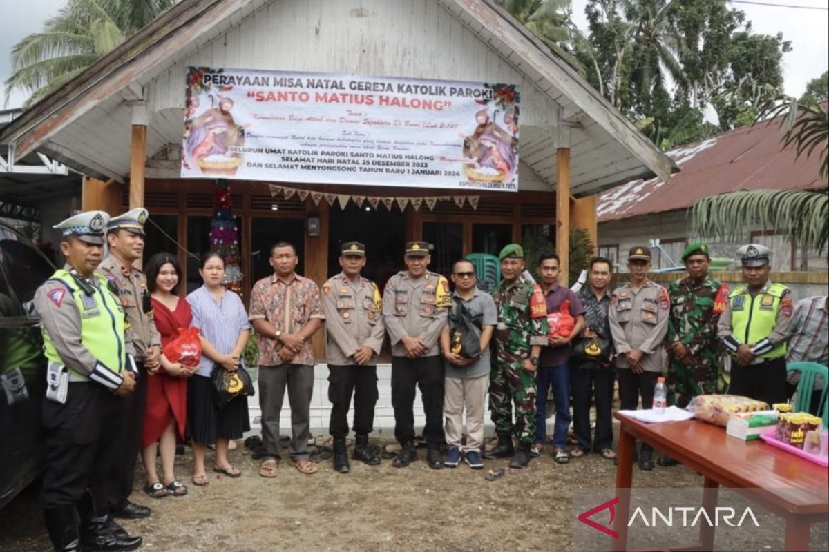 44 personel Polres Balangan amankan Natal dan tahun baru