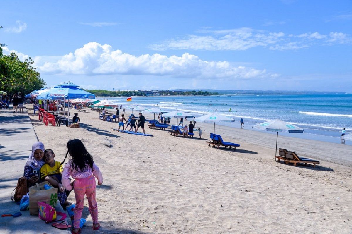 Liburan akhir tahun, Pulau Bali ramai dikunjungi wisatawan lokal dan asing