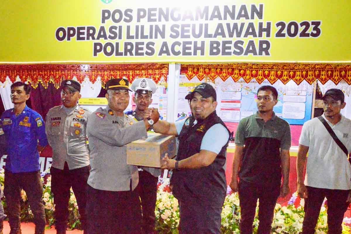 Pj Bupati Aceh Besar pantau pos pengamanan akhir tahun