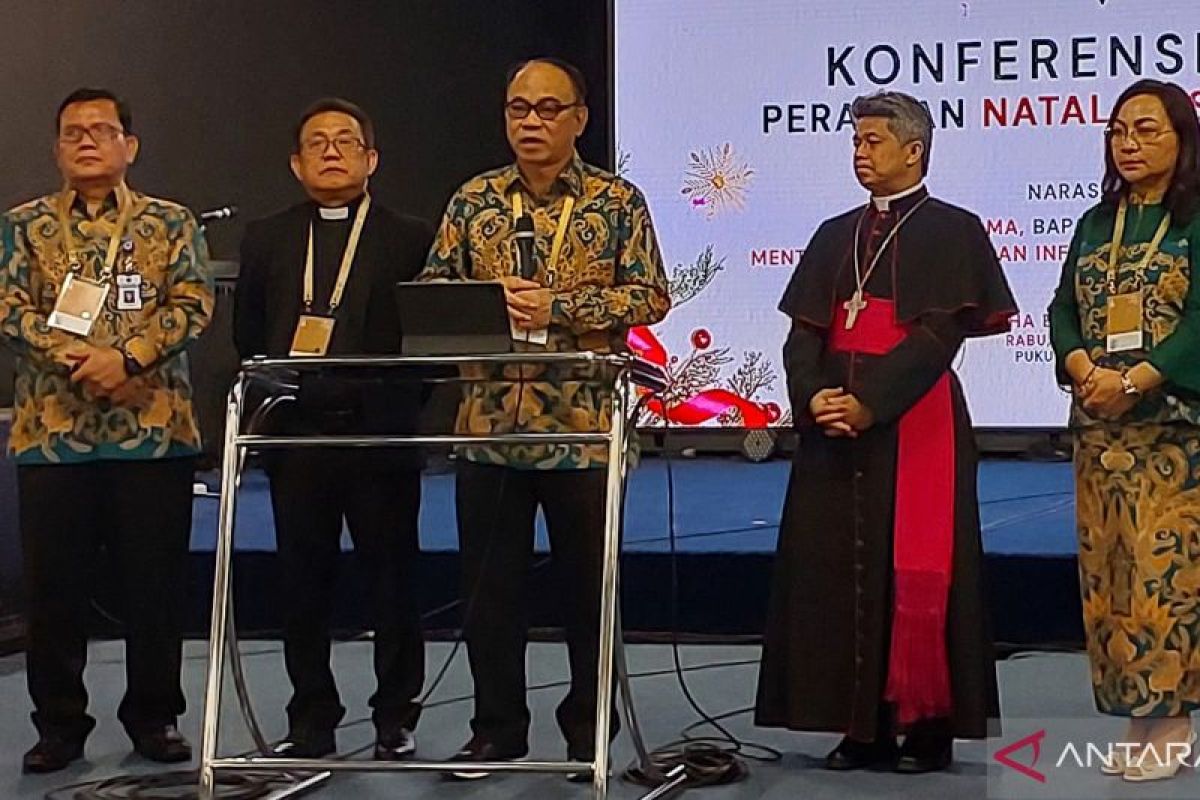 Menkominfo gaungkan semangat kerukunan pada Natal Nasional 2023