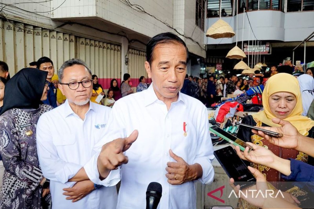 Jokowi dan Zulhas makan siang bersama di Bogor