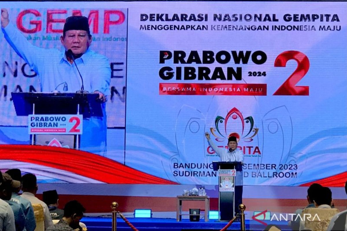 Prabowo nilai oposisi penting, tetapi mereka harus cinta Tanah Air