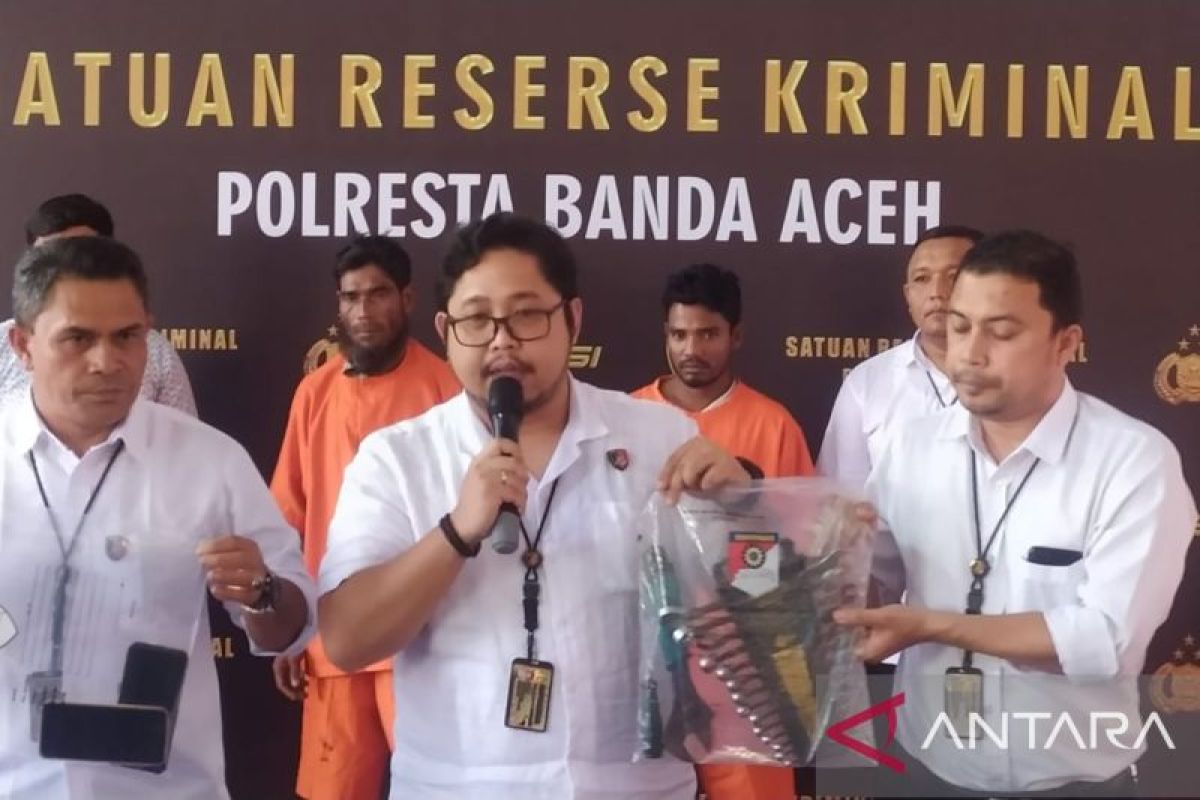 Polresta Banda Aceh kembali tetapkan dua tersangka penyelundup Rohingya