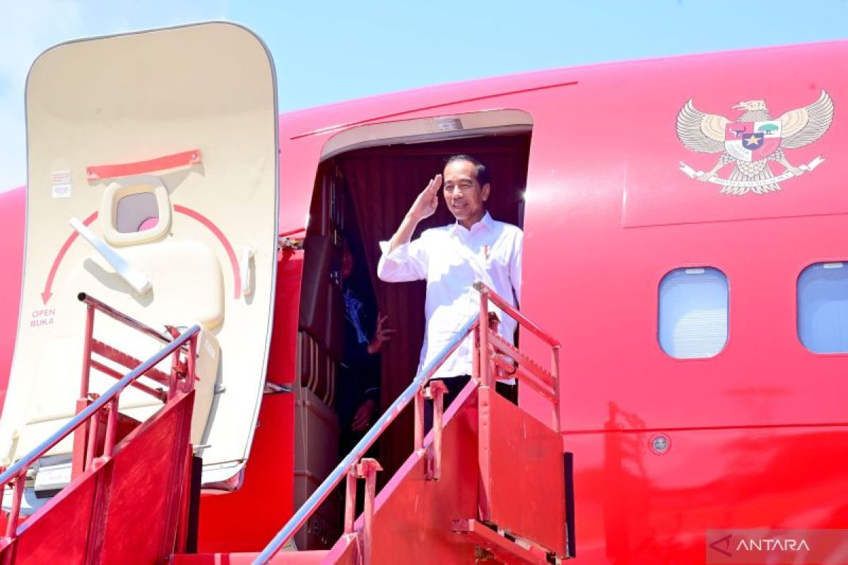 Presiden Jokowi lanjutkan kegiatan ke Sidoardjo