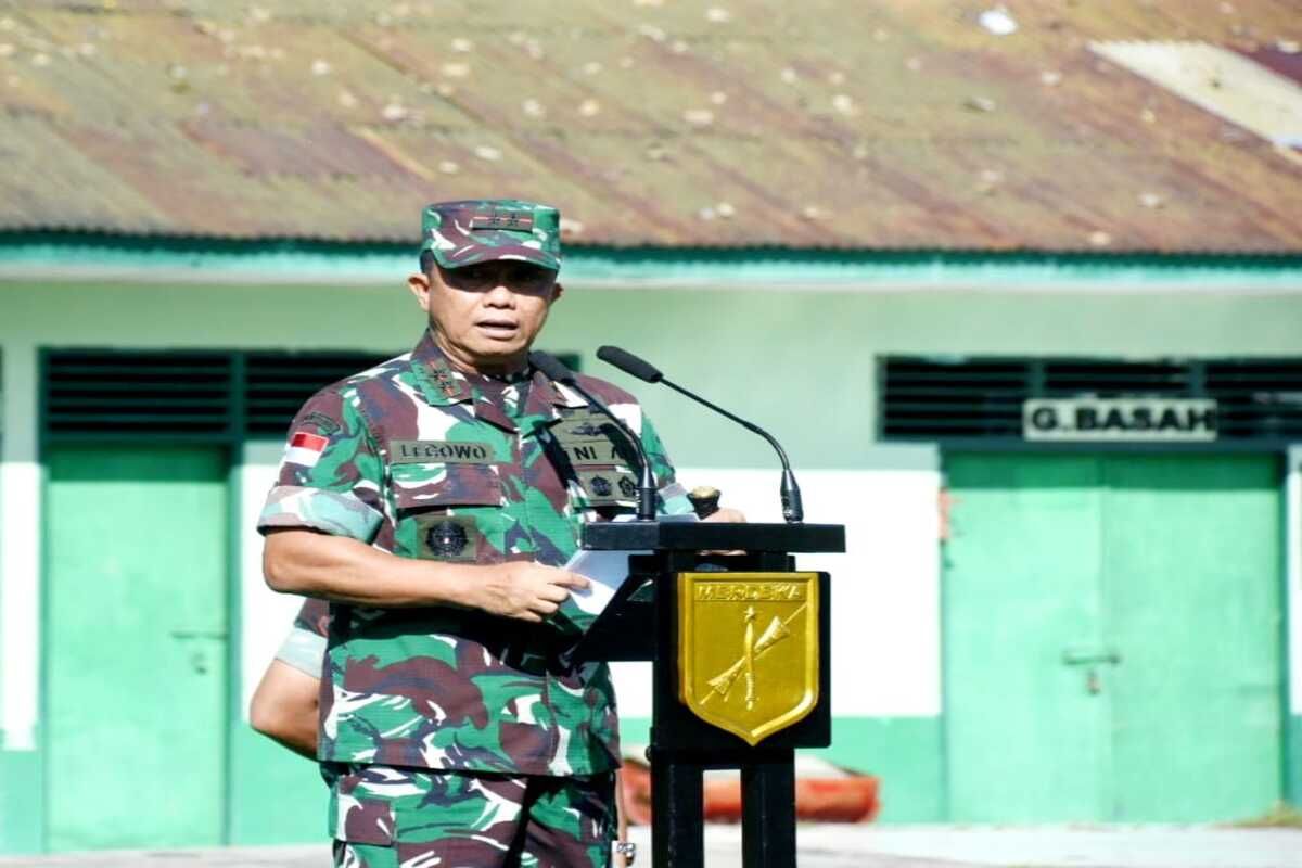 Pangdam XIII/Merdeka pimpin apel gelar pasukan Pam VVIP Kunker Presiden RI
