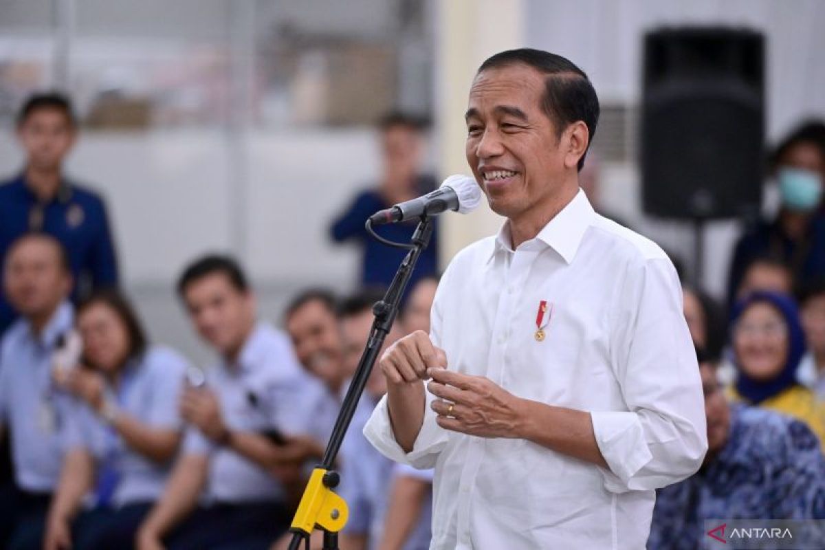 Jokowi apresiasi PT Maspion pertahankan produk dalam negeri