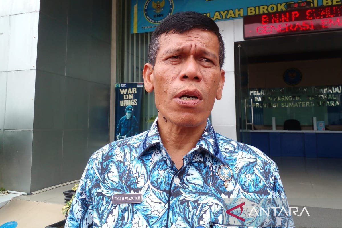 BNNP Sumut: 3.663  pengguna narkoba jalani rehabilitasi