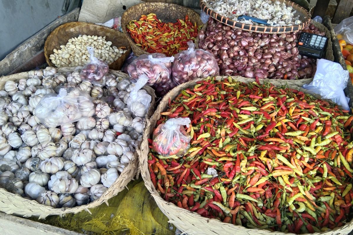Pedagang di Kupang keluhkan naiknya harga cabai di pasaran