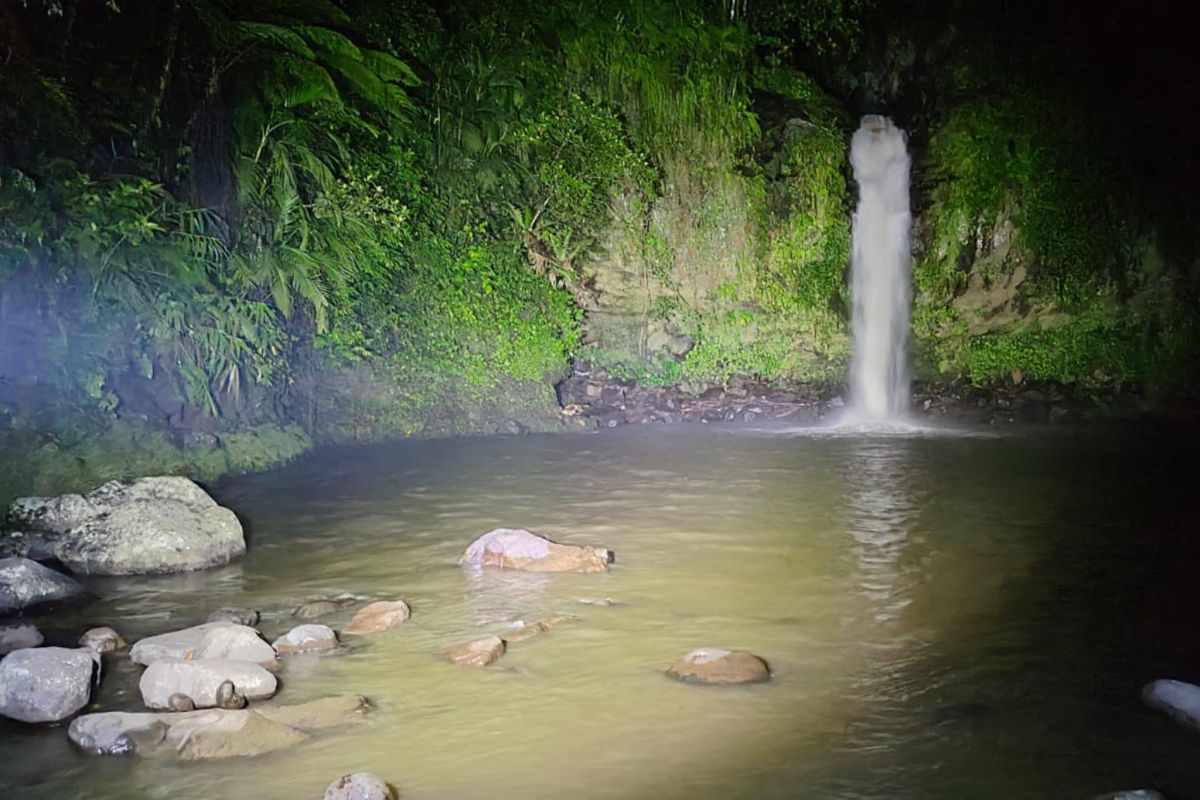 Tim SAR Mataram cari korban tenggelam di Air Terjun Sendalem